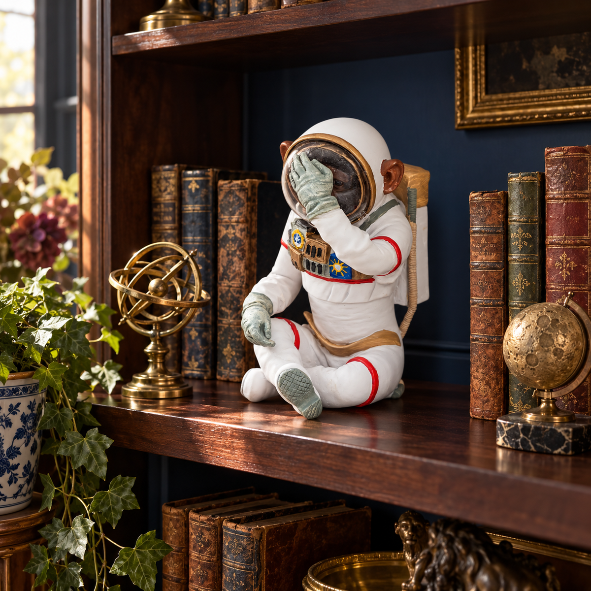 See No Evil Astronaut Chimpanzee