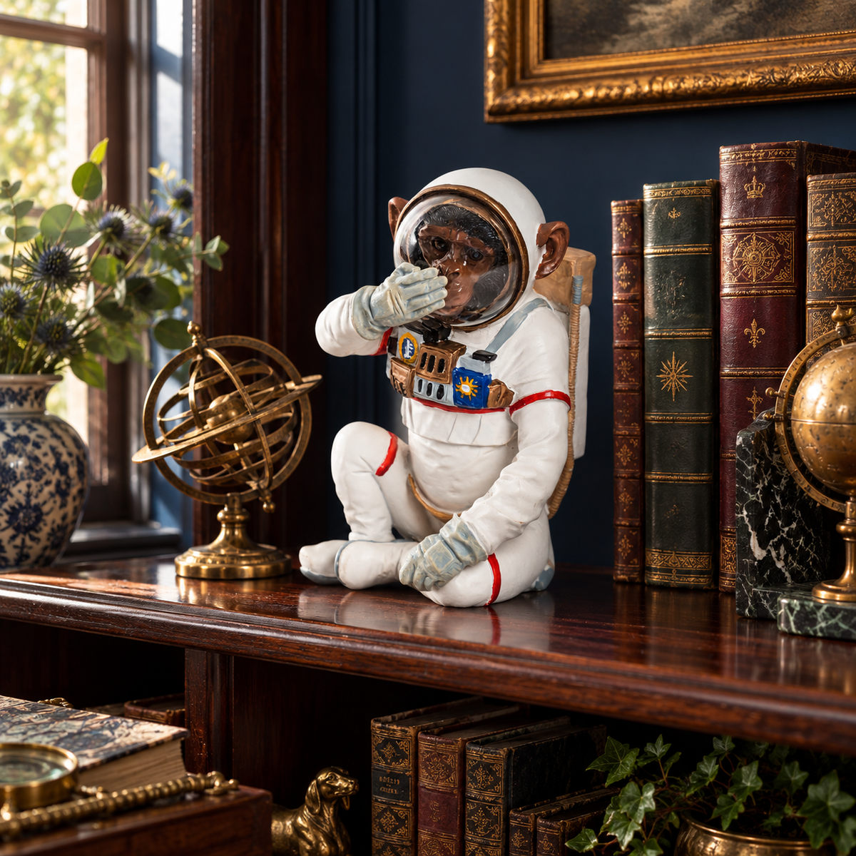 Speak No Evil Astronaut Chimpanzee