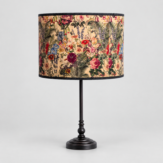 Multi Floral Bamboo Pendant Shade 40cm