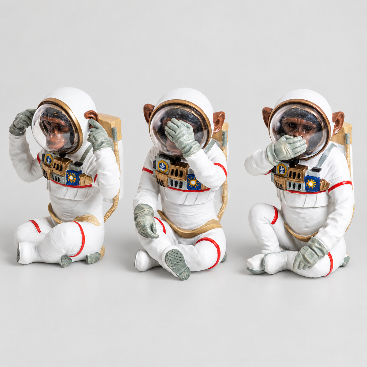 See No Evil Astronaut Chimpanzee
